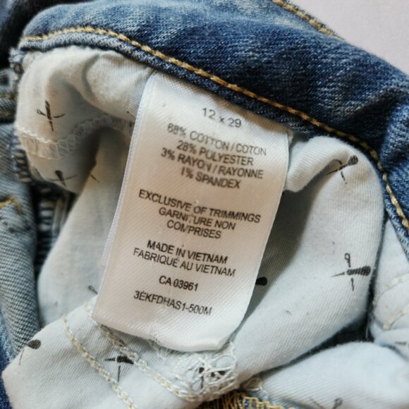 Denver Hayes Women's High Rise Skinny Jeans  Sz 12x29 - Picture 7 of 14